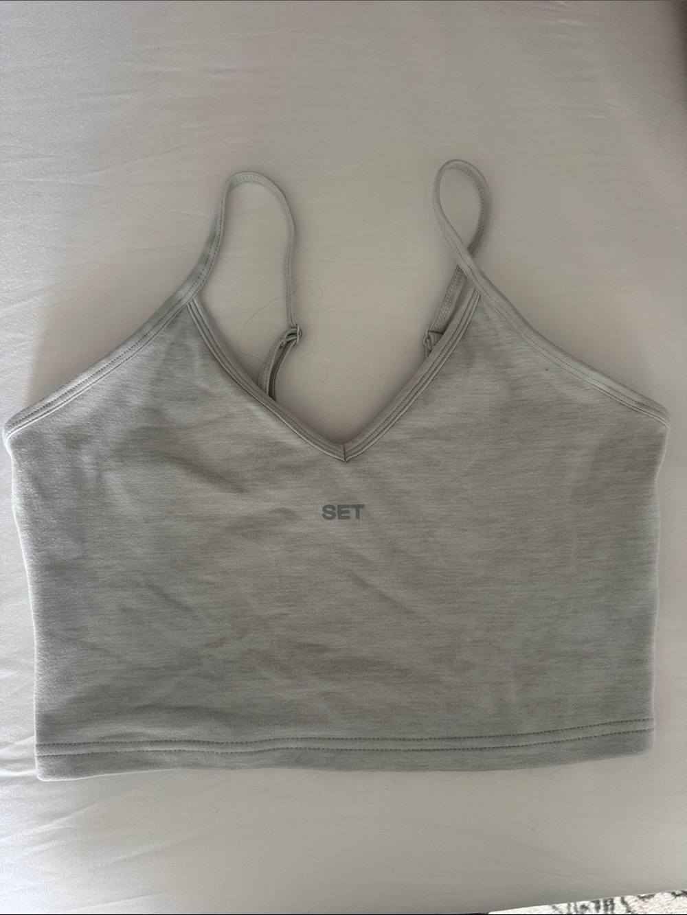 Set Active Formcloud light grey cami